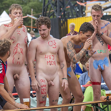 360px x 360px - Nude guys in public for a festival â€“ Male Sharing